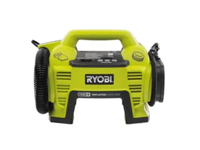 Ryobi R18I-0 18V One Plus™ pumpa, szelepekkel + fúvókákkal + 4Ah akksi!