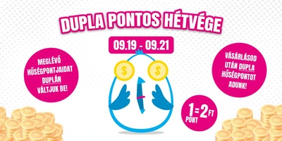 Duplapontos hétvége