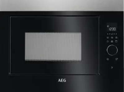AEG Mikrohullámú sütő beépíthető 25l 900Watt grill funkcióval (MBE2658DEM)