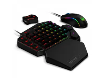 Redragon K585RGB-BB Egykezes Billentyűzet és egér