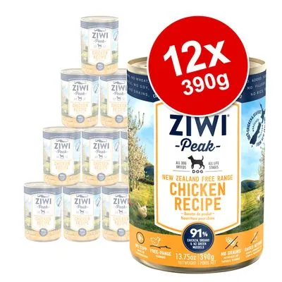 Ziwi Peak kutyatáp gazdaságos csomag 12 x 390 g, Marha