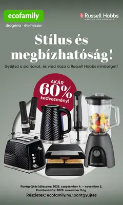 Ecofamily pontgyűjtés
