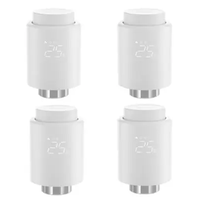 SONOFF TRVZB: 4 db okos Zigbee radiátorszelep, app és hangvezérléssel