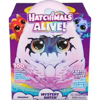 Hatchimals - Titkos Óriás tojás Draggle