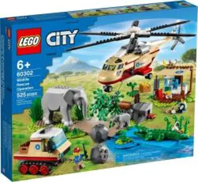 LEGO City Wildlife: Vadvilági mentési művelet 60302