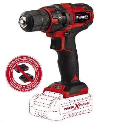 Einhell TC-CD 18/35 Li-Solo akkus fúró-csavarozó (4513927) + Power-X-Change 18V 2.5 Ah Starter Kit akkumulátor