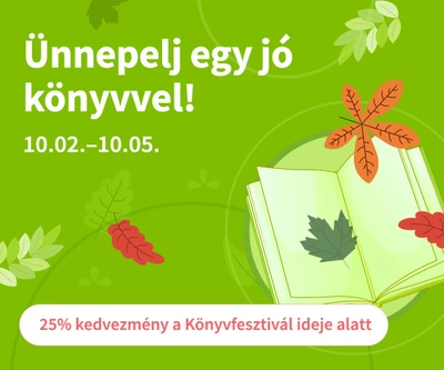 Ünnepelj egy jó könyvvel! (25% kedvezmény az új, magyar nyelvű könyvekre)