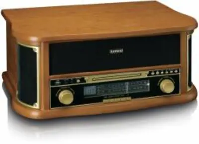 Lenco Bakelit lemezjátszó Retro TCD-2551 CD Mp3 Usb Pilot (TCD-2551WD)