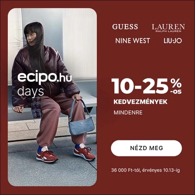 10-25%-os kedvezmények mindenre (36 ezer Ft felett)