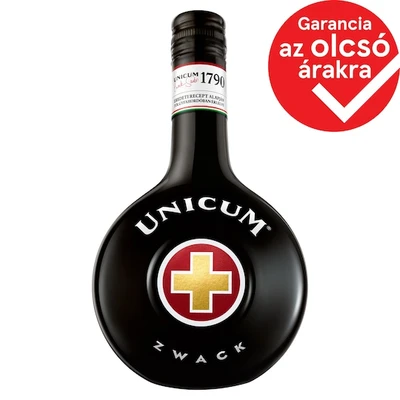 Zwack Unicum ( Barista és Szilva is ) 40% 0,7 l