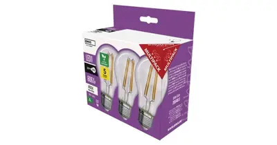 LED izzó Filament A60 / E27 3,8 W (60 806 lm természetes fehér)