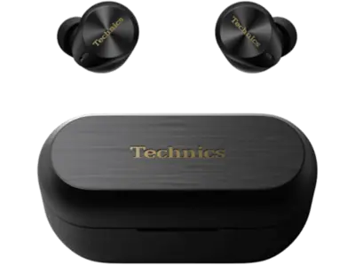 TECHNICS EAH-AZ80E-K TWS vezetéknélküli fülhallgató mikrofonnal, fekete