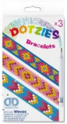 Diamond Dotz Gyémántszemes karkötő készítő szett - Hullám (DTZ11.012)