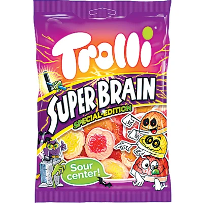 Trolli szuper agy gumicukor, 175 g