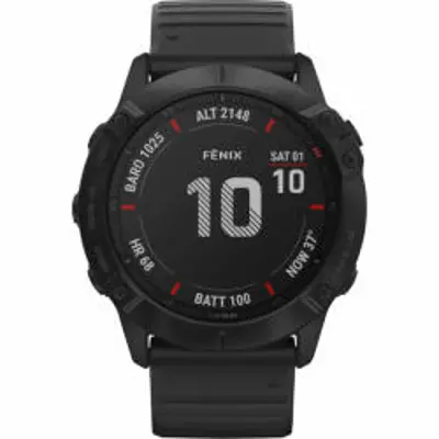 Garmin Fenix 6X Pro okosóra, 51 mm, Fekete (010-02157-01)