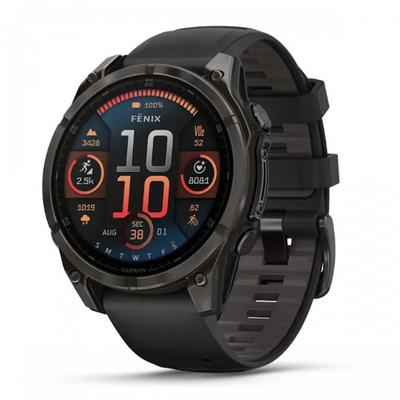 Garmin Fenix 8 47mm (010-02904-00) - (Szürke-Fekete)