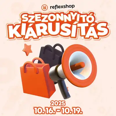 Szezonnyitó kiárusítás