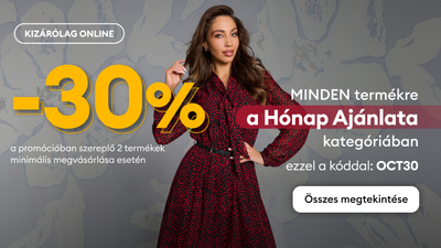 30% kedvezmény a Hónap ajánlata kategóriára