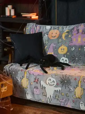 Takaró halloween mintával (504FU-MLC)
