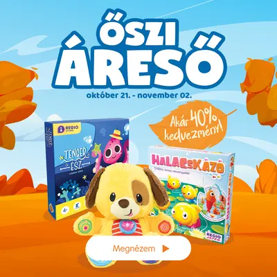 Őszi áreső (akár 40% kedvezmény)