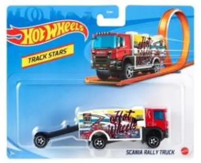 Mattel Hot Wheels Track Stars: Scania Rally Truck teherautó (GRV11)