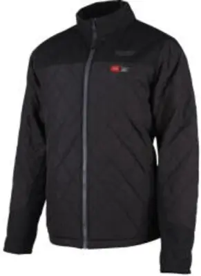 MILWAUKEE M12 HJP-0 (2XL) Hibrid fűthető pufi kabát fekete (XXL)