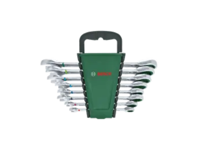 Bosch Racsnis csillag-villáskulcs készlet, 8 db (1600A027PS)