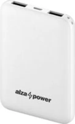 AlzaPower Onyx 5000 mAh - fehér power bank