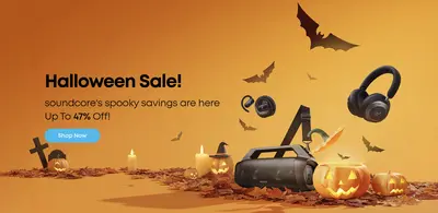 Halloweeni Soundcore akciók