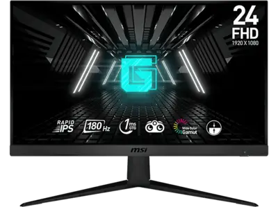 MSI G2412F 24'' Sík FullHD 180 Hz 16:9 Adaptive-Sync IPS LED Gamer monitor