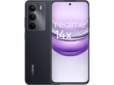 REALME 14X 5G 6/128 GB DualSIM Fekete Kártyafüggetlen Okostelefon