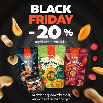 Black Friday a Grizly-nél