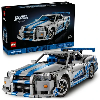 LEGO Technic 42210 Halálos iramban autó Nissan Skyline GT-R (R34)
