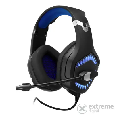 Hama uRage Soundz 700 7.1 gamer headset, fekete