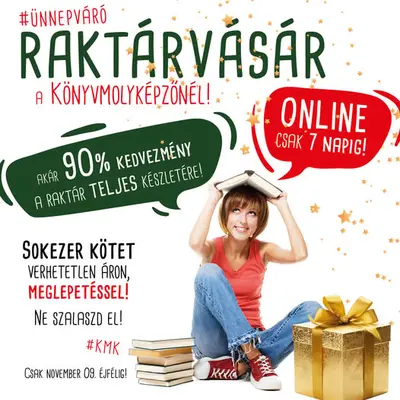 Ünnepváró raktárvásár 2025