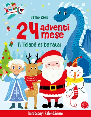 24 adventi mese - A Télapó és barátai + foglalkoztató féláron