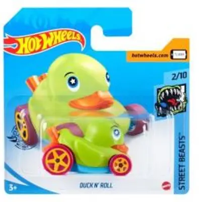 Mattel Hot Wheels: Duck N Roll kisautó - zöld (GHF05)