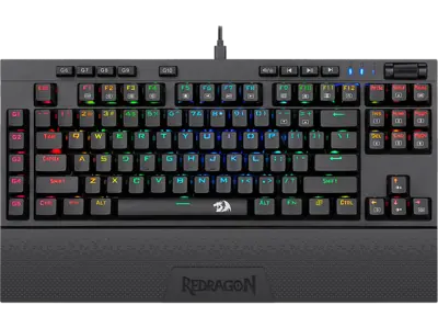 REDRAGON K596 Vishnu RGB 87 gombos vezetékes/vezeték nélküli gamer billentyűzet