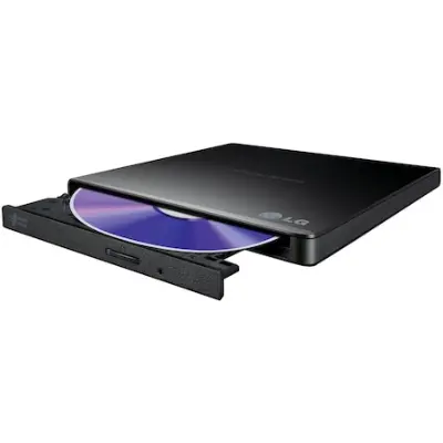 LG GP57EB40 külső DVD író, Slim, 8x, USB 2.0, Retail, Fekete