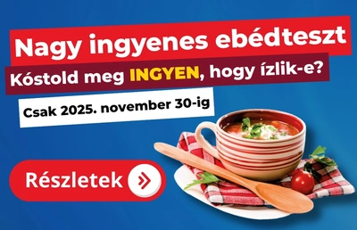 3 nap ingyenes, ha 10 napra ebédet rendeltek