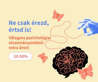 20-50% kedvezmény pszichológiai olvasmányokból