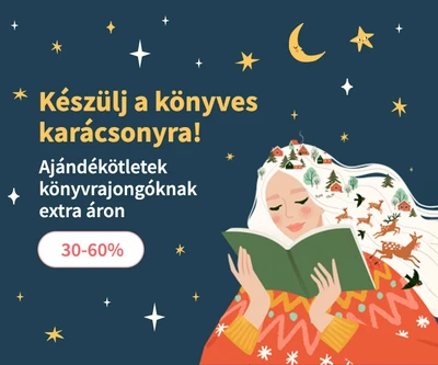 Készülj a könyves karácsonyra! (30-60% kedvezmény)