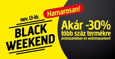 Black Weekend a Praktikerben