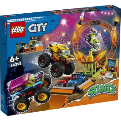 LEGO City Stuntz Kaszkadőr show aréna (60295)