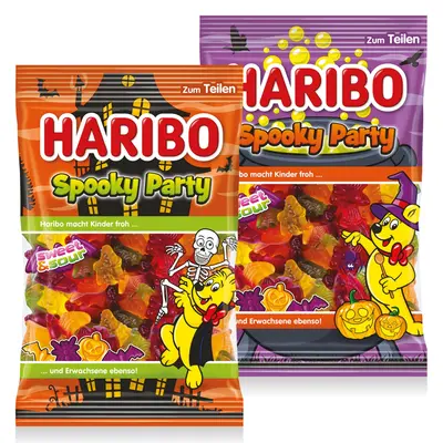 Halloween-i Gumicukrok és édességek