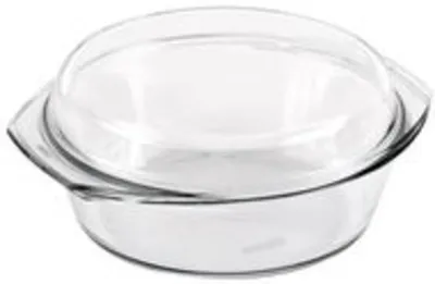 KAVALIERGLASS Kerek tepsi 2,5 l + fedél 1,25 l sütőedény