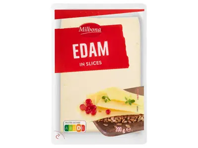 Milbona Edámi sajt, 200 g