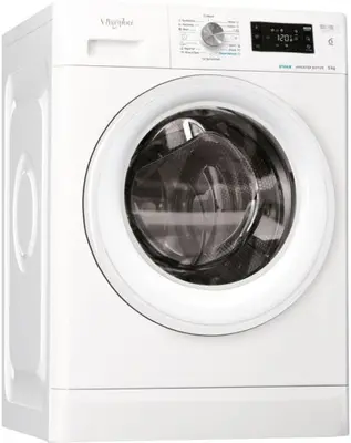 Whirlpool FFB 9458 WV EE Elöltöltős mosógép, B energiaosztály, 1400 ford/perc, 9 kg, extra csendes, 6. Érzék funkció, Fehér