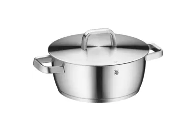 Alacsony edény fedővel 24 cm WMF Iconic 739246030