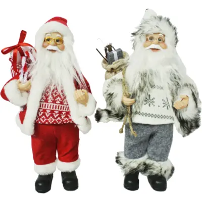 Actuel álló mikulás dekor 30 cm